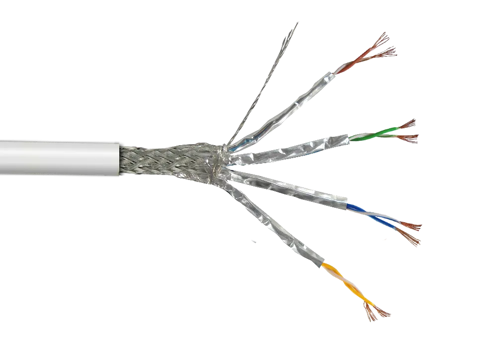 Cable Patch Inyect S/FTP Cat7 3mt Blanco 2