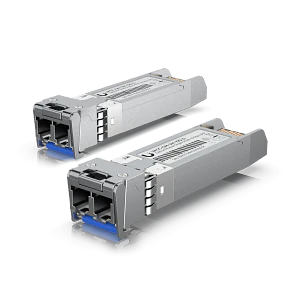 UBIQUITI 2 unidades SFP+ SM 10Gbps 10km 1310nm 2-LC UACC-OM-SM-10G-D