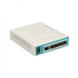 Switch Fibra MikroTik CRS106-1C-5S, 5 SFP + 1 combo SFP/RJ45, RouterOS L5
