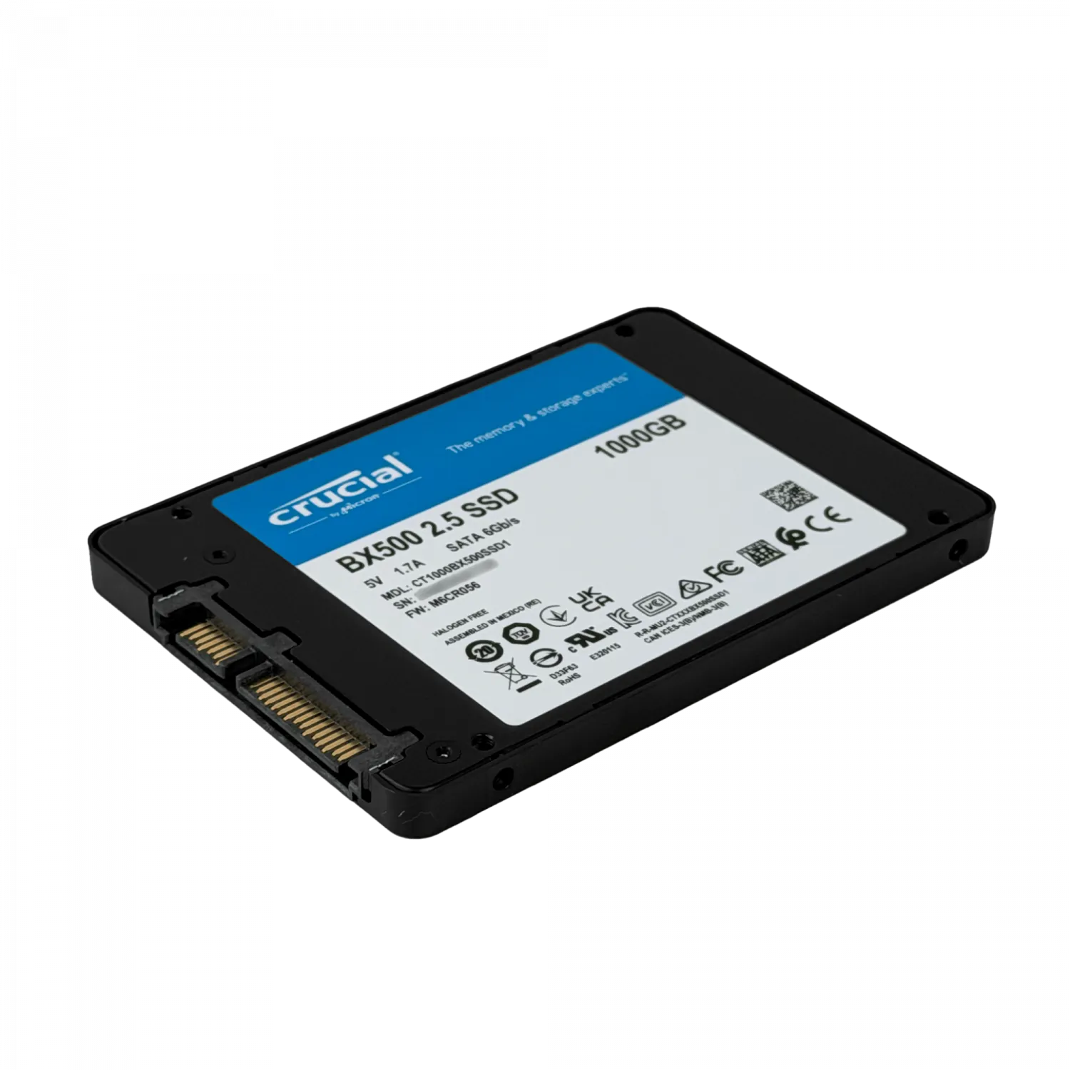 CRUCIAL 1TB Sata3 2.5 7mm 540mb/s 6Gb/s SSD Disco Duro Solido 3