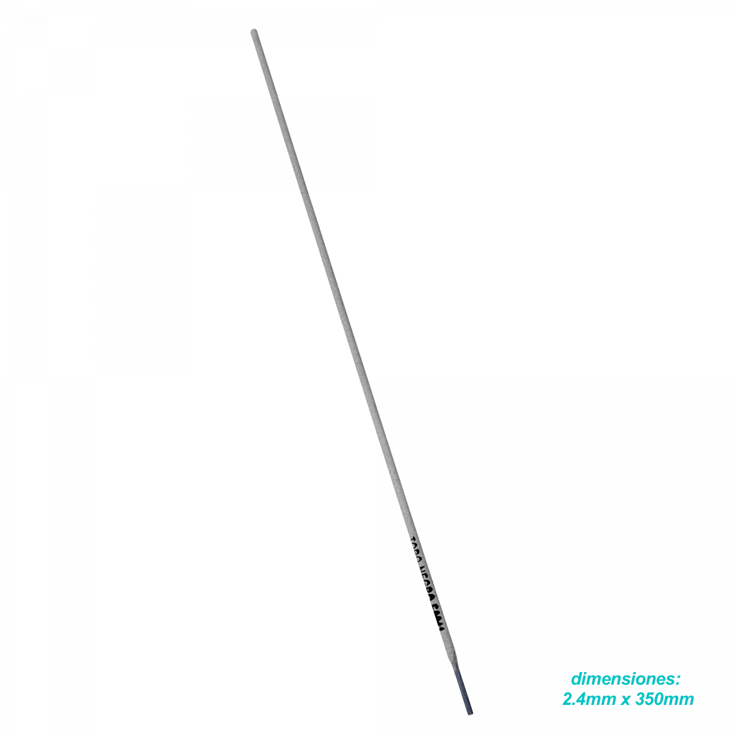Electrodo 3/32p 2,4x350mm 1kg 50-80Amp soldadura fierro 2.5mm 1
