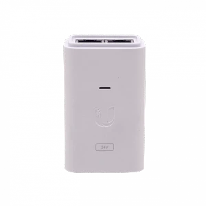 UBIQUITI 24VDC 7W Gigabit inyector PoE 0,3A requiere Cable Poder