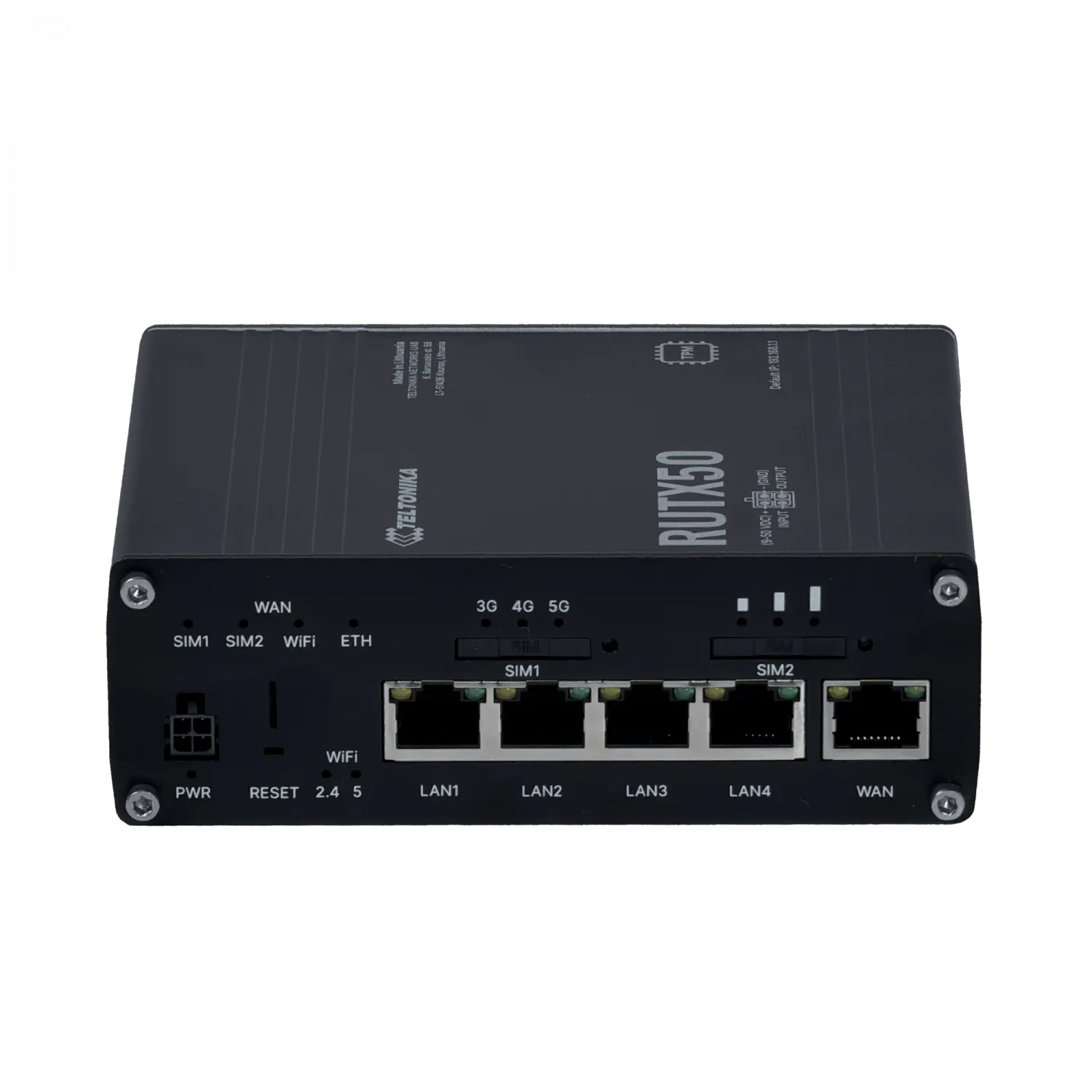 Router Teltonika RUTX50 5G dual SIM para aplicaciones industriales 1