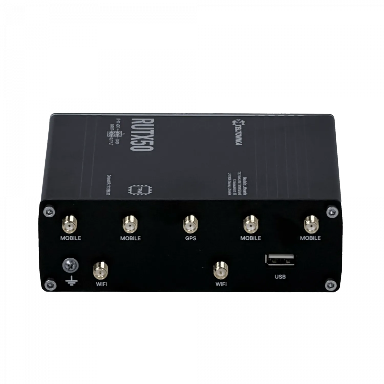 Router Teltonika RUTX50 5G dual SIM para aplicaciones industriales 5