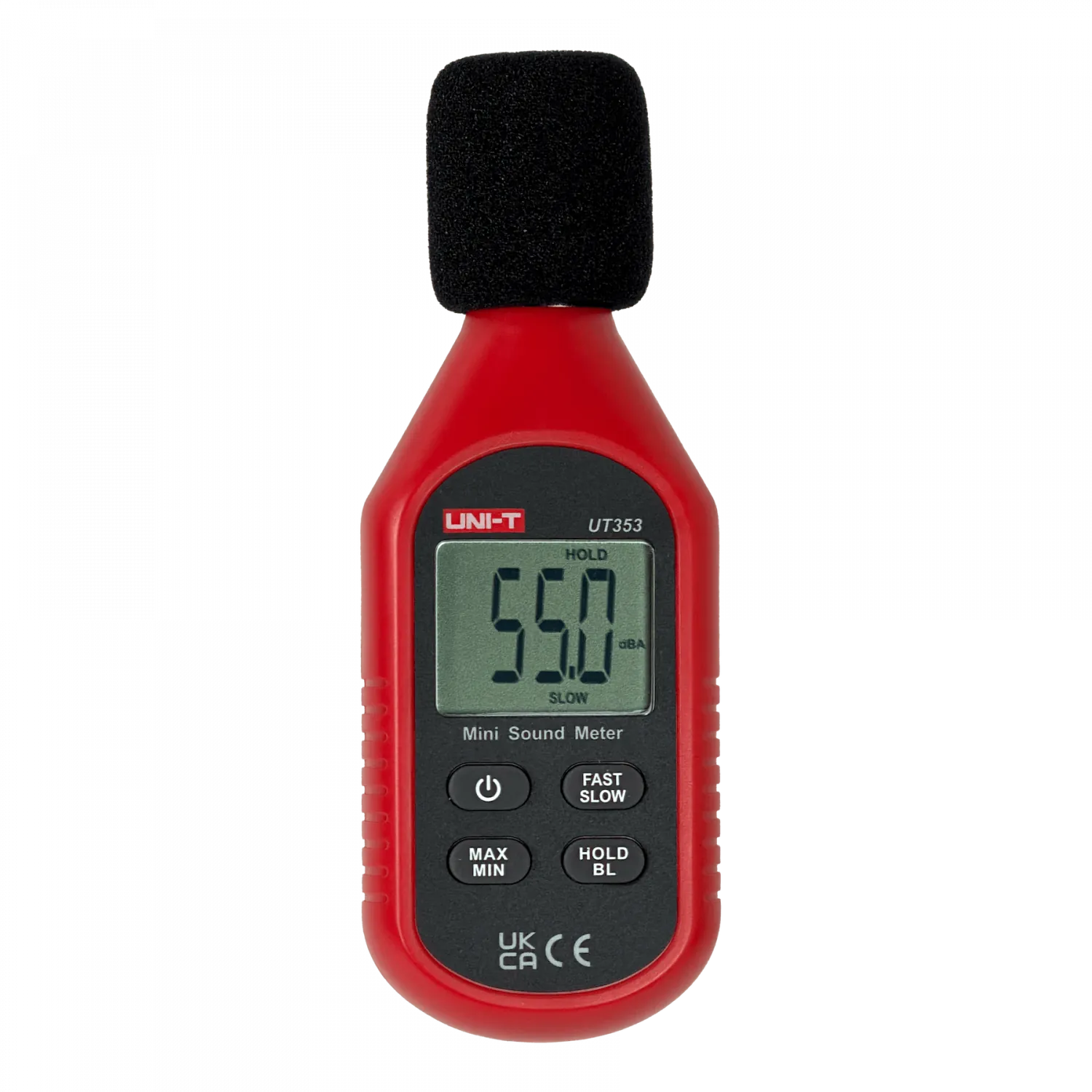 UNI-T Medidor Ruido 30-130dB +1,5dB LCD inc-3xAAA UT353 1