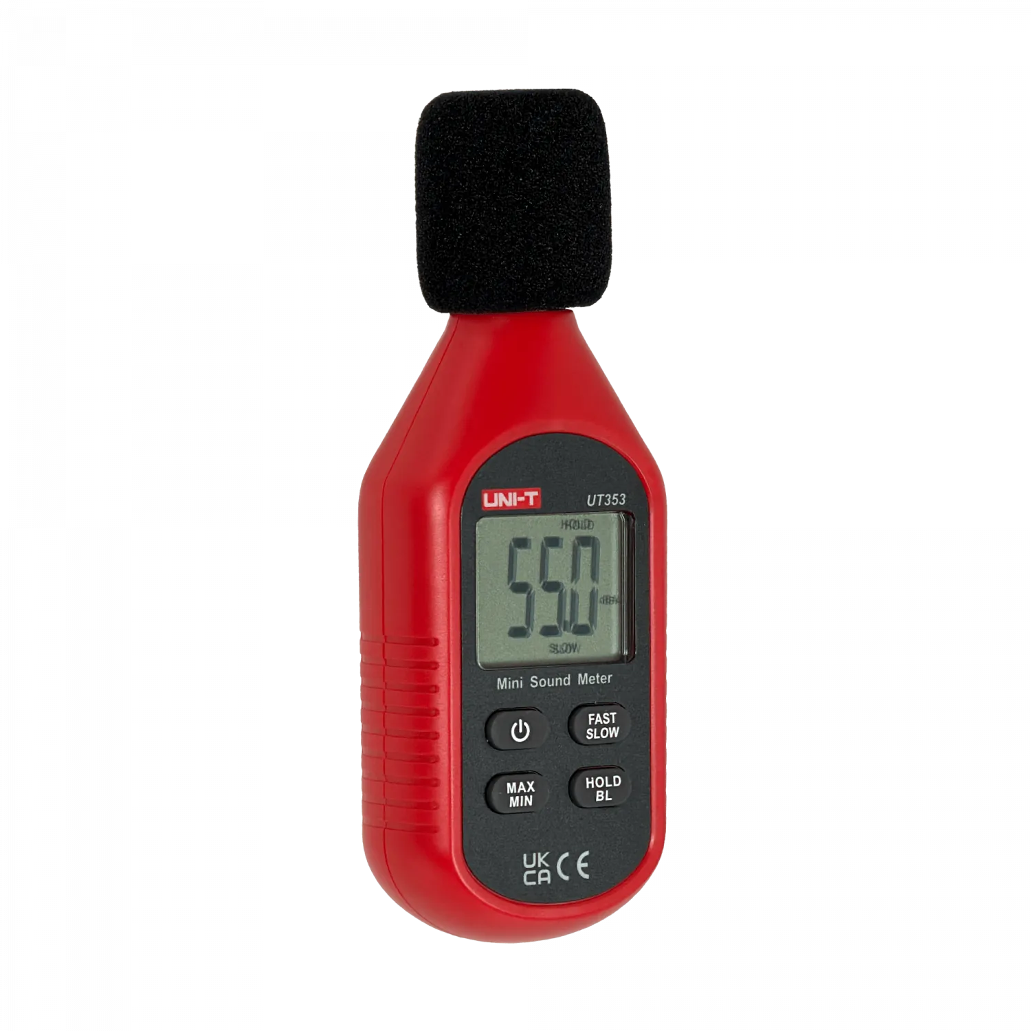 UNI-T Medidor Ruido 30-130dB +1,5dB LCD inc-3xAAA UT353 5