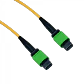 Cable Fibra Óptica MPO-MPO 50cm OS2 12 Fibras Tipo B LSZH Monomodo - Miniatura 2