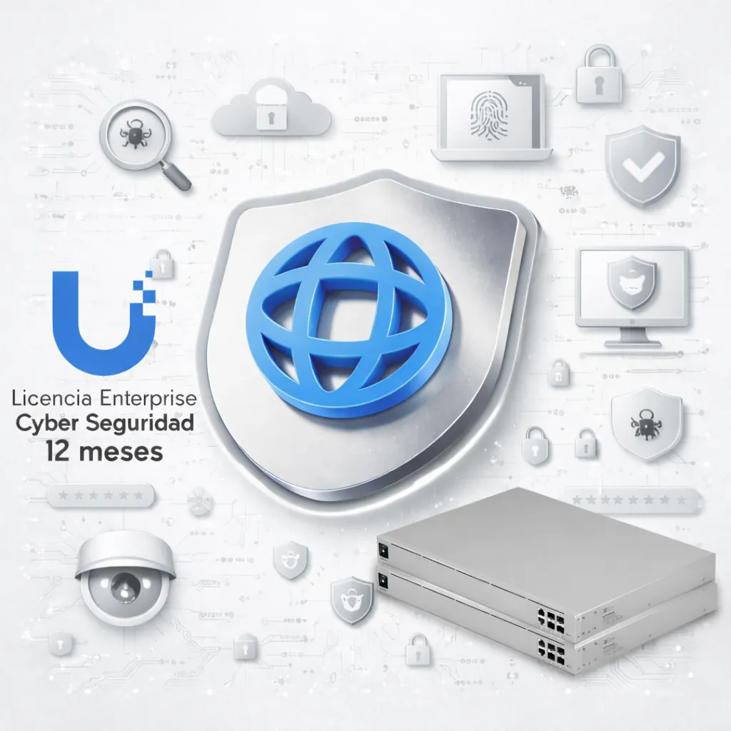 UBIQUITI Enterprise Licencia Cyber Seguridad 12-Meses p/1 Sitio Unifi 1