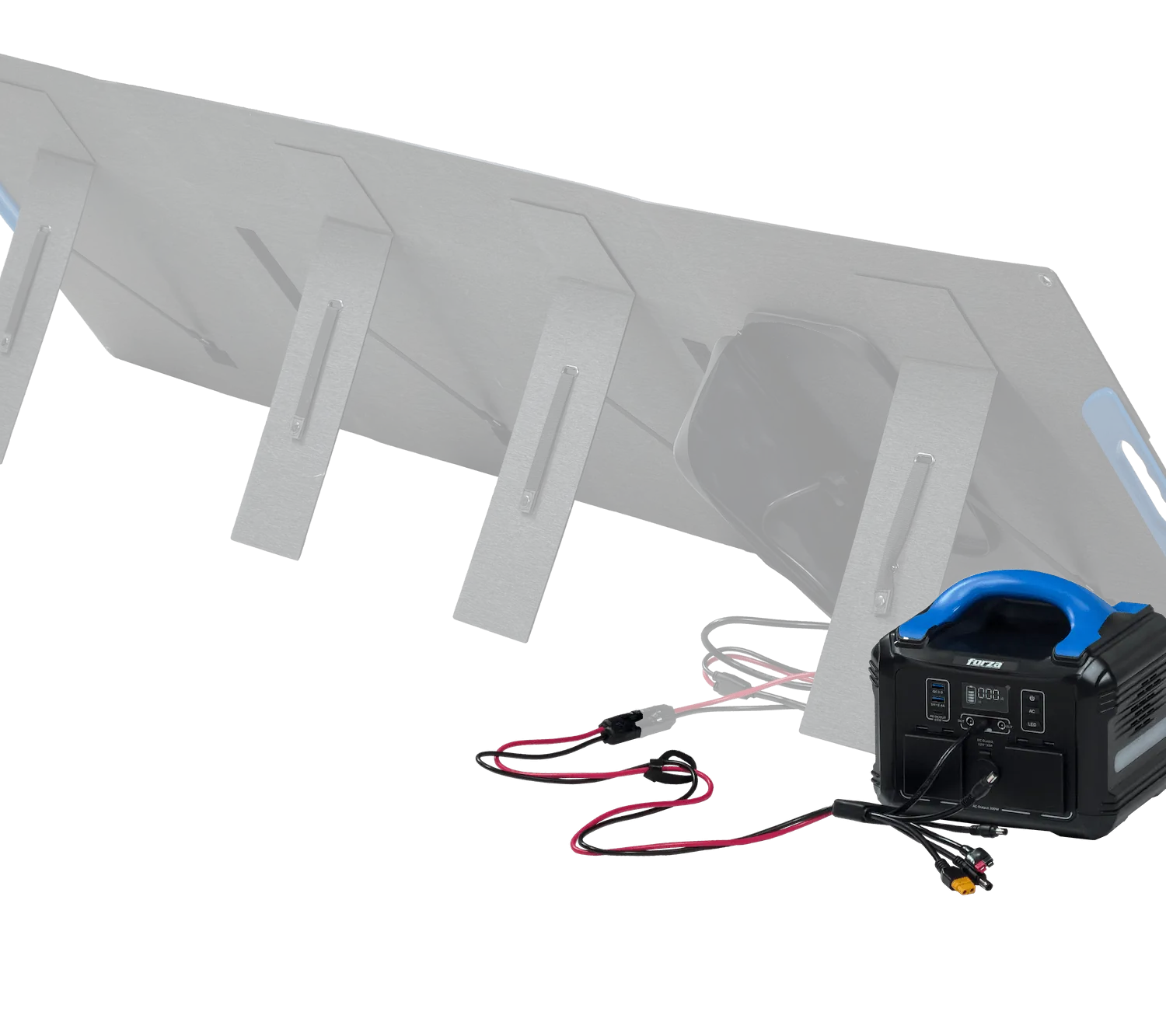 FORZA 300W Bateria Litio LMFP 236Wh Portatil inversor OndaPura MPPT 2