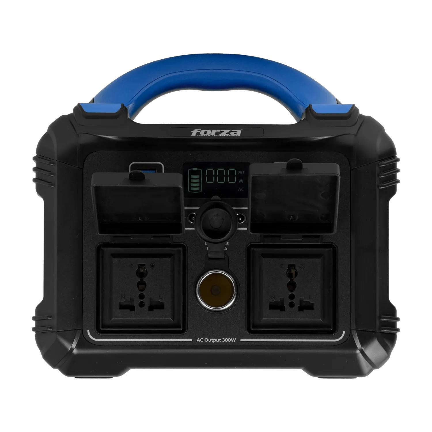 FORZA 300W Bateria Litio LMFP 236Wh Portatil inversor OndaPura MPPT 10