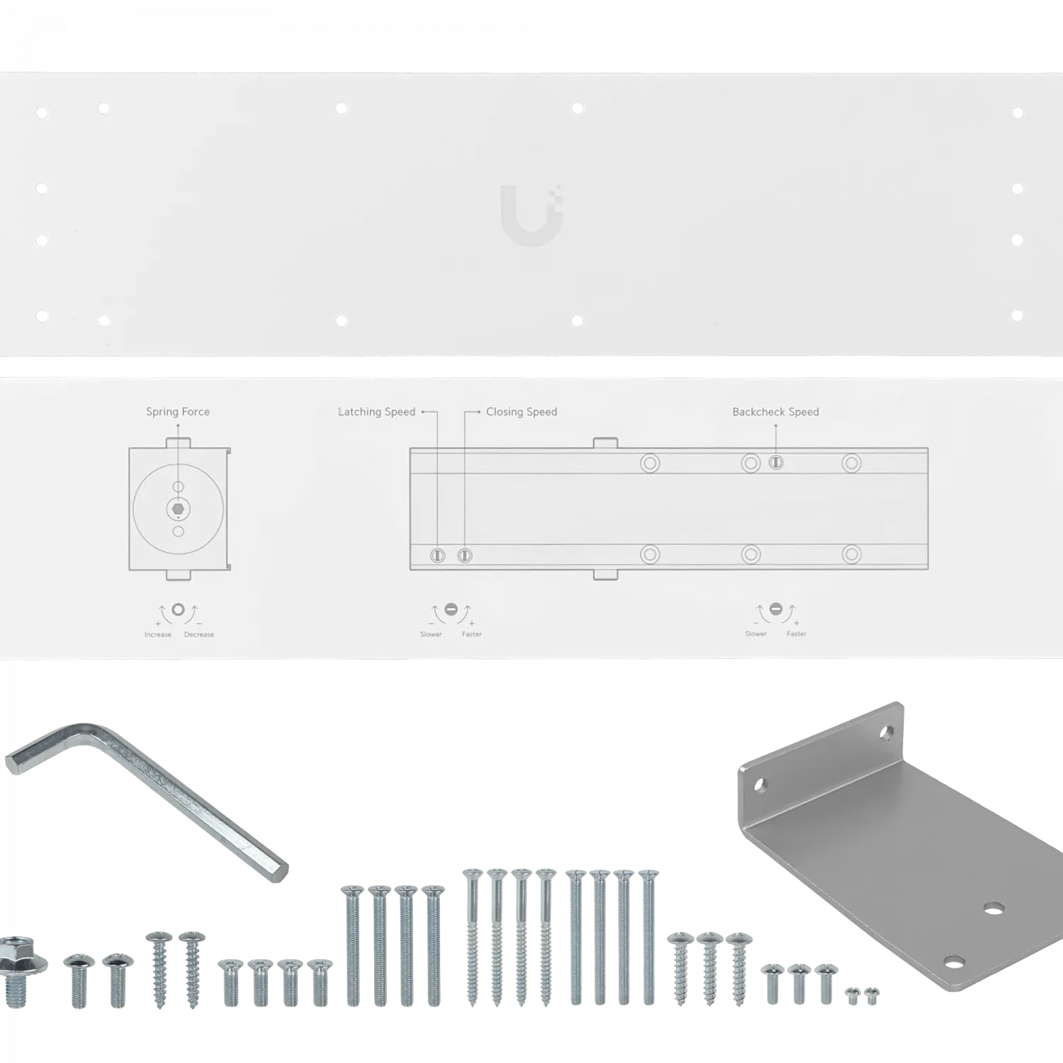 UI s/Carcasa 40-80Kg Brazo Hidraulico Cierre Puerta UACC-DOORCLOSER-EU 7