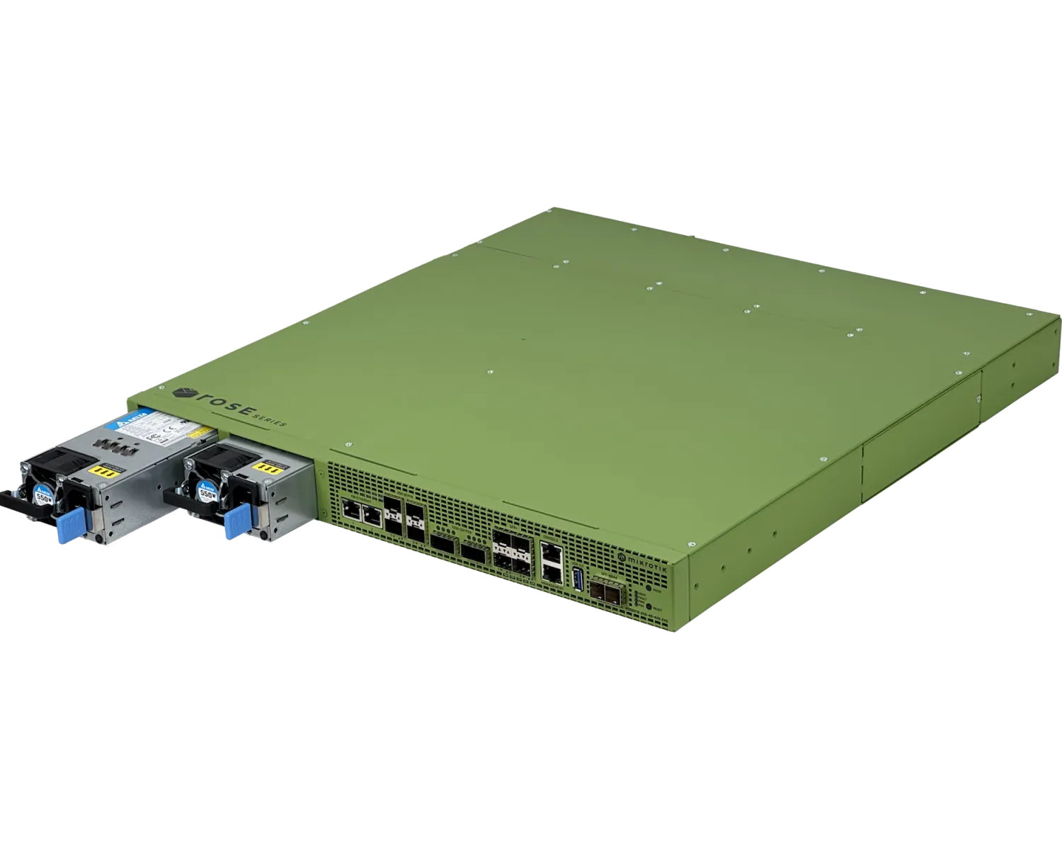 MIKROTIK Fuente Repuesto p/RDS2216 C14 550W 100-240VAC Hot-Swap 12V 3