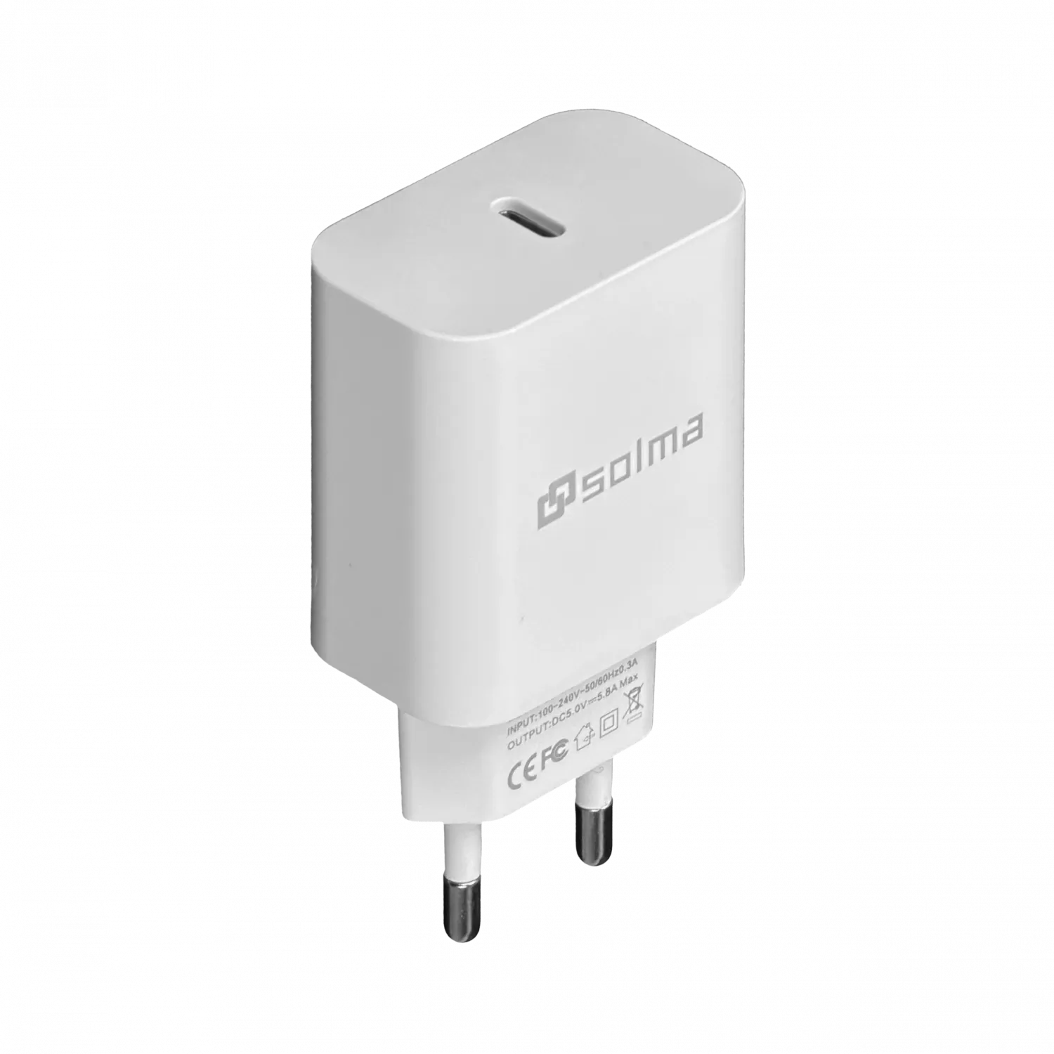 Cargador 20W USB-C Inc-0.9mt USB-C Macho a Lightning Macho 1