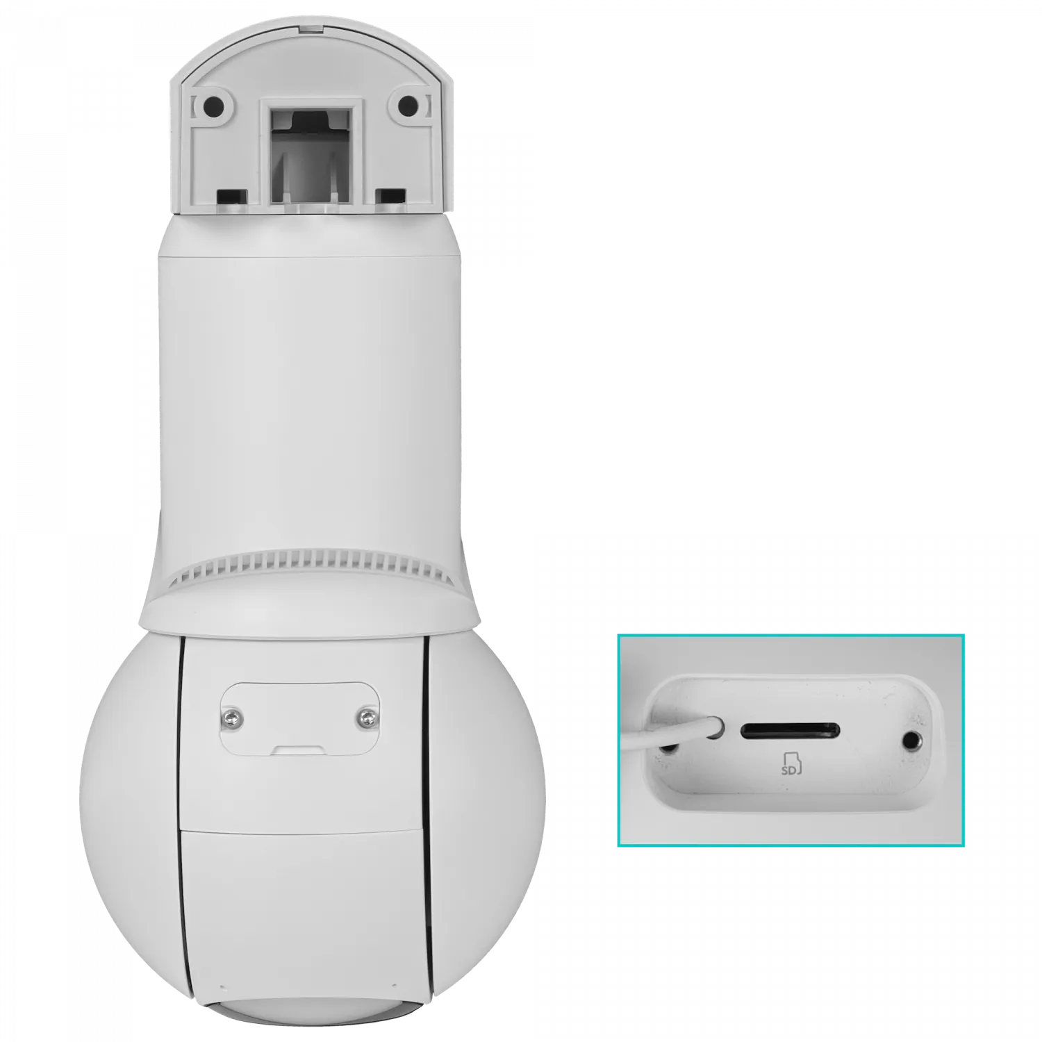 UI Blanco PTZ 8MP AI IR30 100/350º 1-100 10x Audio/Mic reqPoE+ 5