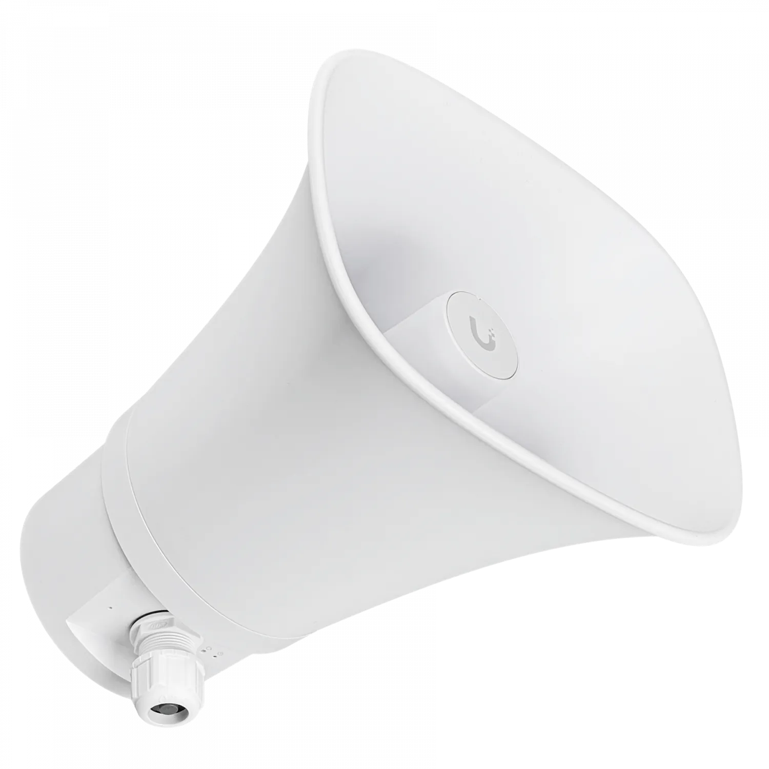 Sirena IP Profesional Ubiquiti UP-AI-HORN-W Blanca 120dB PoE+ IP66 UniFi Protect 9