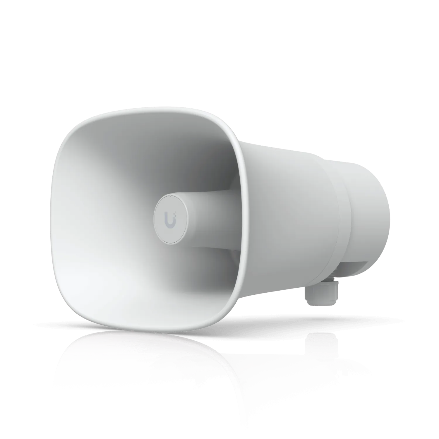 Sirena IP Profesional Ubiquiti UP-AI-HORN-W Blanca 120dB PoE+ IP66 UniFi Protect 10