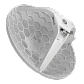 MIKROTIK 24dBi Grilla 5GHz 1-1000 L3 391mm Diam inc24V - Miniatura 2