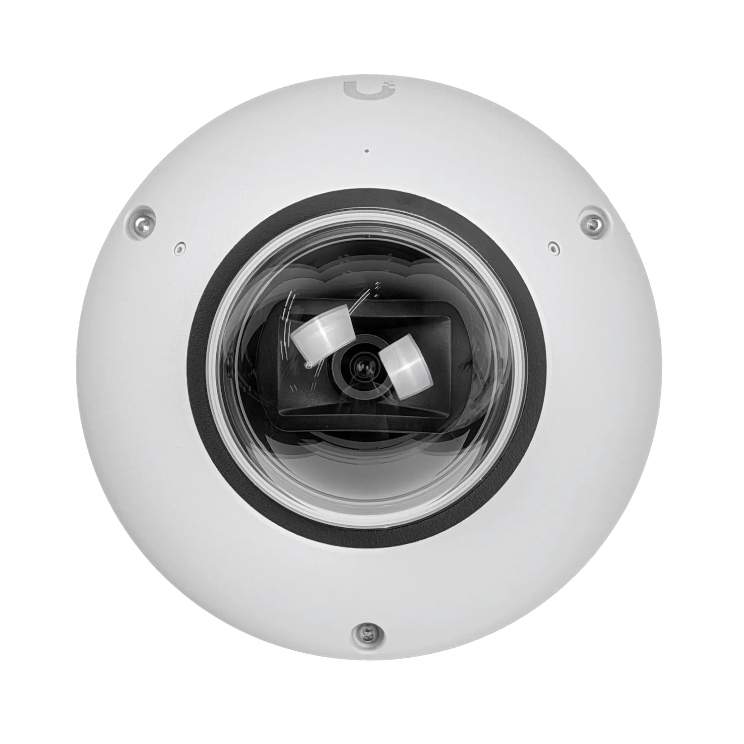 UI Blanco Domo 8MP AI 1-100 IK10 IP66 110º IR30 CamaraIP Mic req-PoE 5