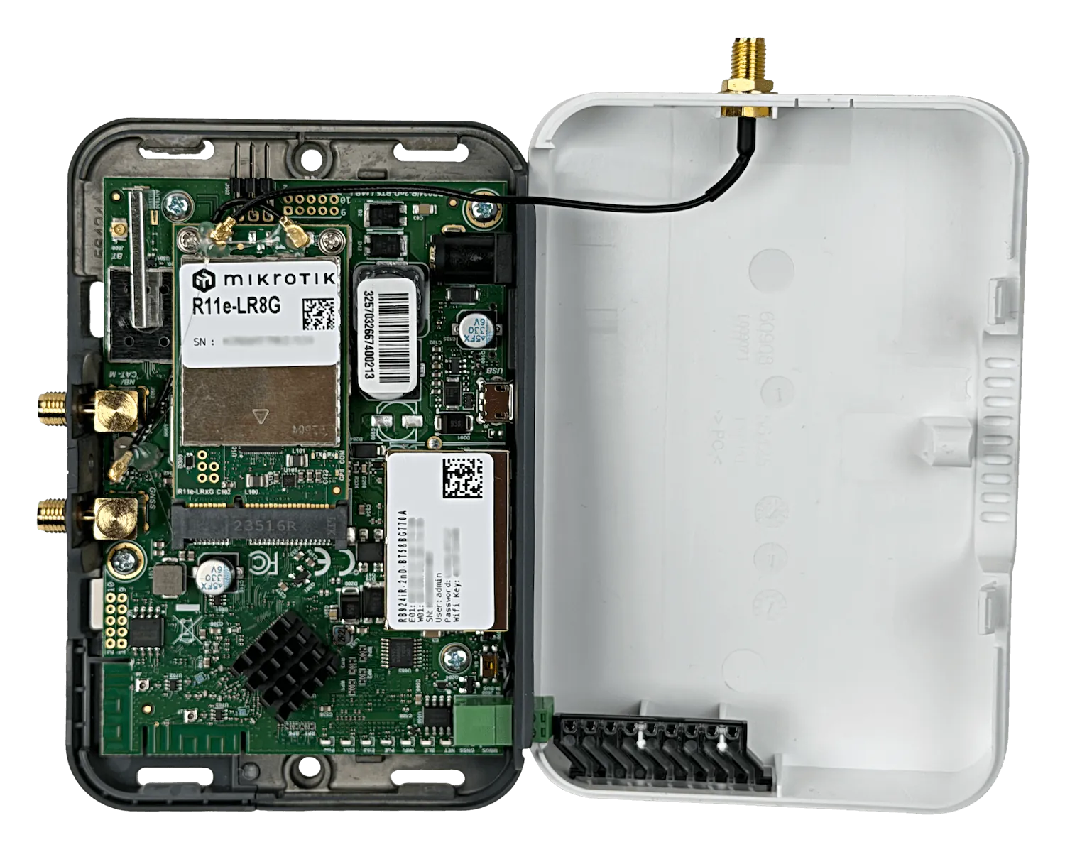 MIKROTIK GPS BT5.2 RS485/Modbus CAT-M1 NB2 Lora RB924IR-2ND-BT5&BG770A 3
