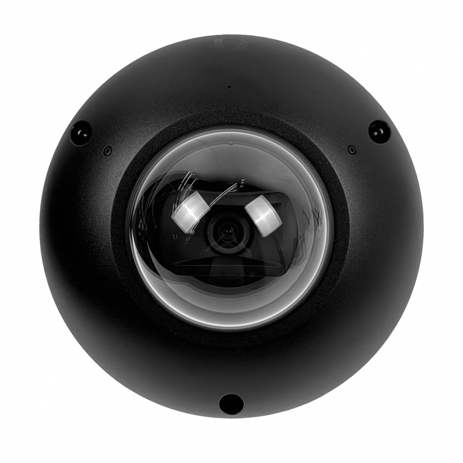 UI Negro Domo 8MP AI 1-100 IK10 IP66 110º IR30 CamaraIP Mic req-PoE 5