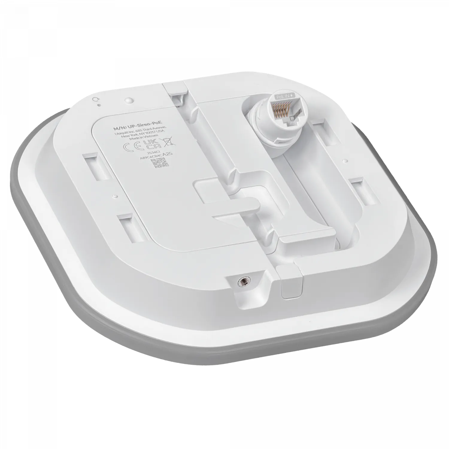 Sirena de Emergencia Ubiquiti UniFi Protect PoE 110dB con LED RGB para Seguridad 6