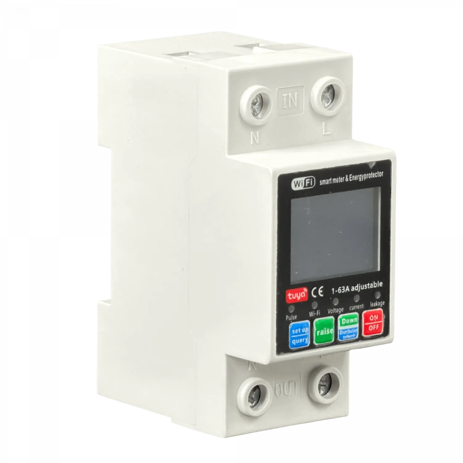 Wifi 63A 150-300V-Ajustable 1-63A-Ajustable Interruptor Automatico 3