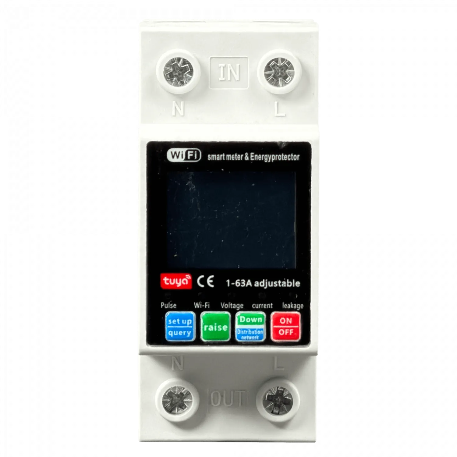 Wifi 63A 150-300V-Ajustable 1-63A-Ajustable Interruptor Automatico 4