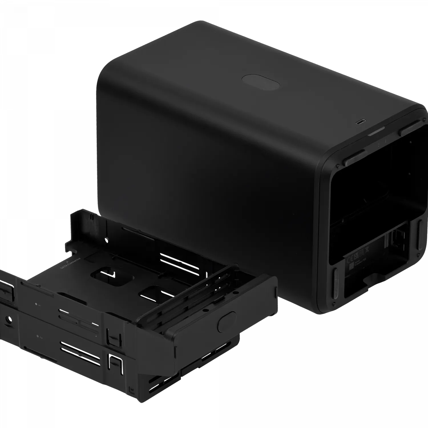 UBIQUITI Negro NAS 2xHD-RAID 1-2500 PoE++ USB-C-5Gbps UniFi Drive 8
