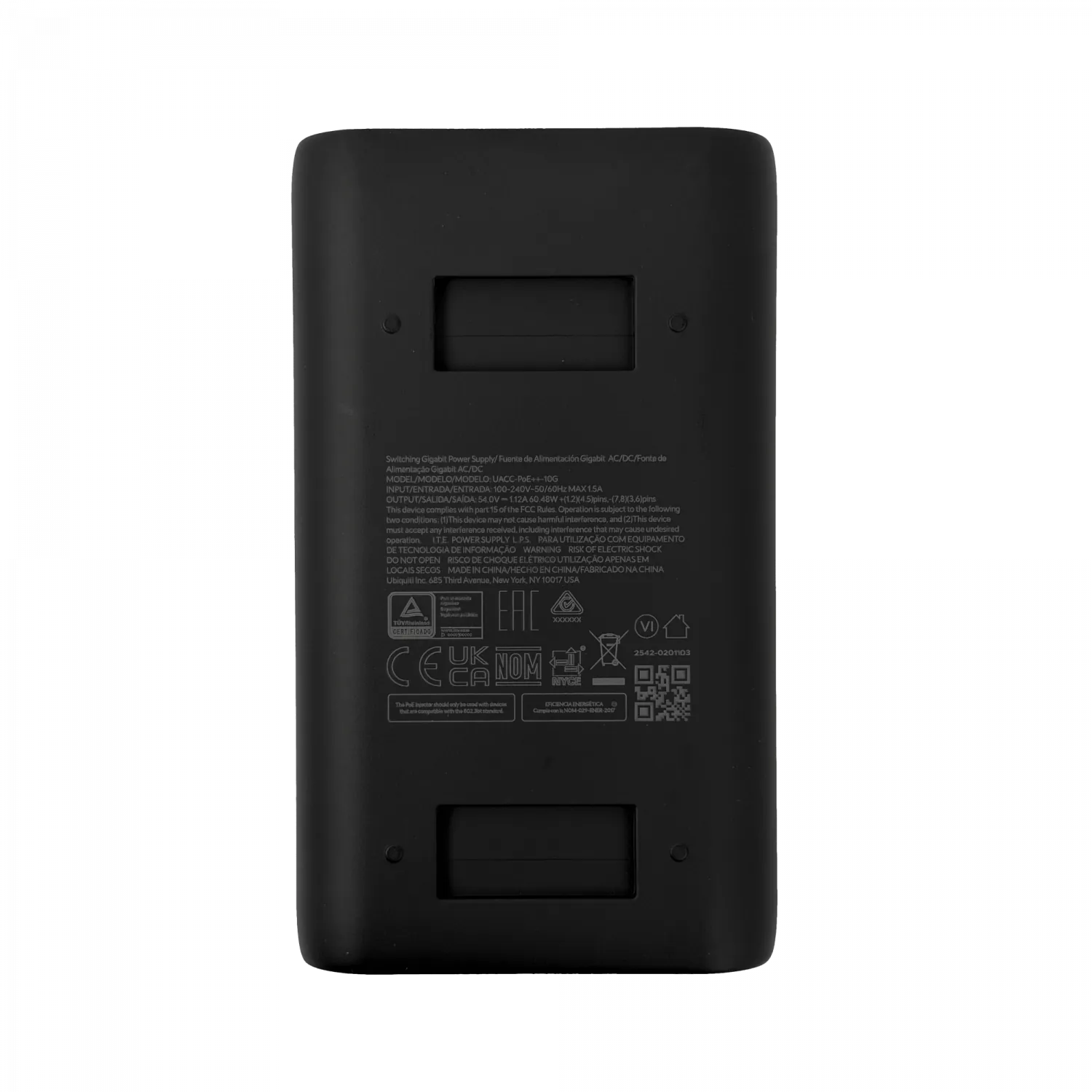 UBIQUITI Negro NAS 2xHD-RAID 1-2500 PoE++ USB-C-5Gbps UniFi Drive 12