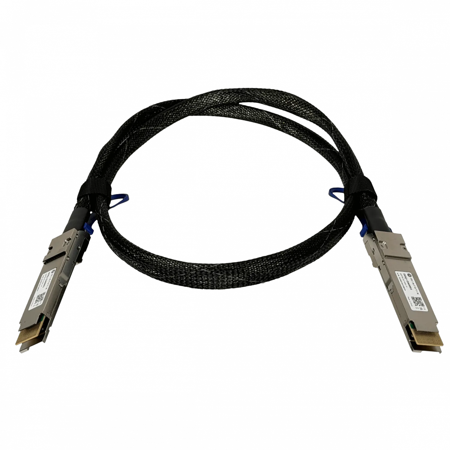 Cable DAC Mikrotik DDQ+DA0001 QSFP-DD 400G 1m Cobre 30AWG Backbone 1