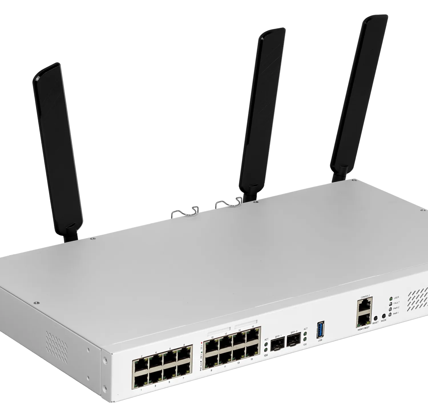 MIKROTIK WiFi6 17-1000(8-PoE+) 150W 2-SFP+ 5/2,4GHz USB L2 2-220VAC 5