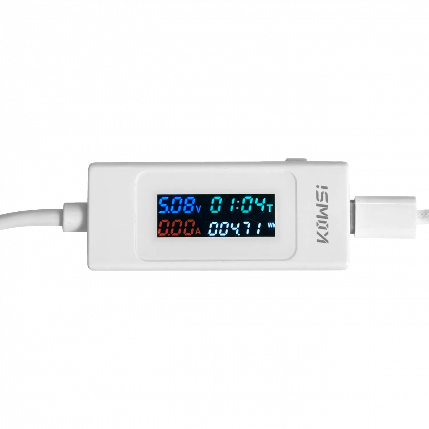 Tester Digital USB-C 4-30VDC 0-6,5Amper 0-195Wats 2