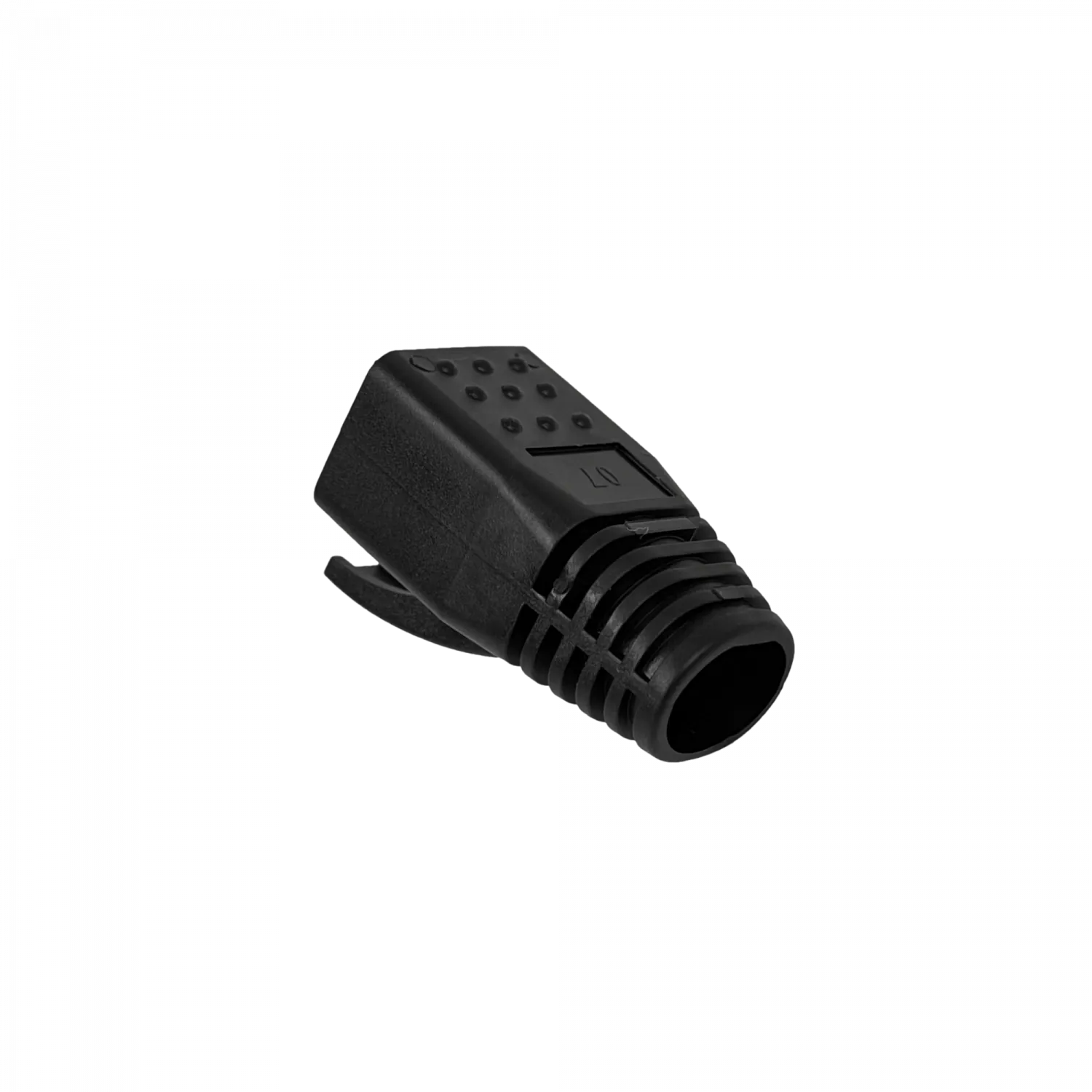NEGRO 8,5mm diametro p/RJ45-CAT7 50-Capuchones 5