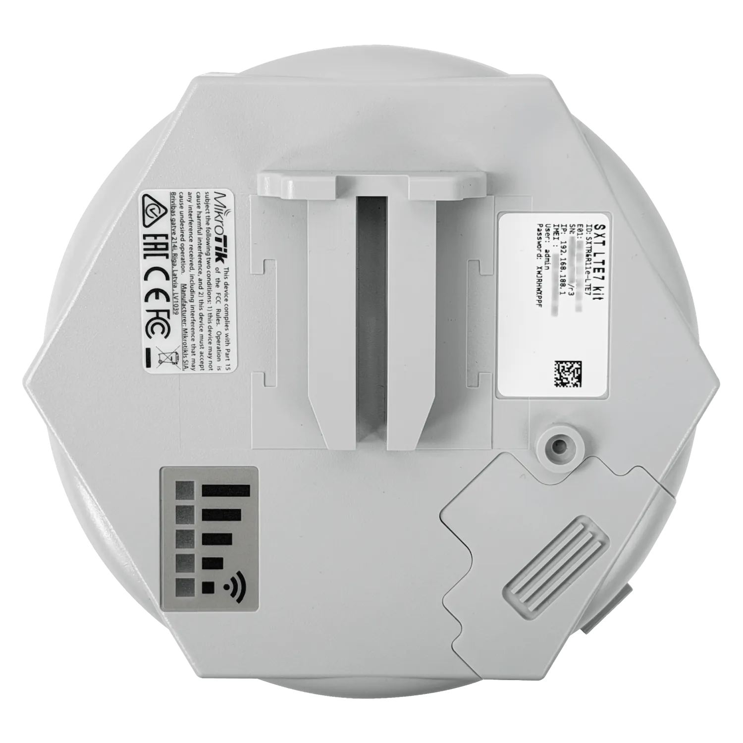 MIKROTIK CAT7 9dBi 300/100Mbps 3G 4GLTE 2 Sim 60º 2-100(af) L3 no WiFi 3