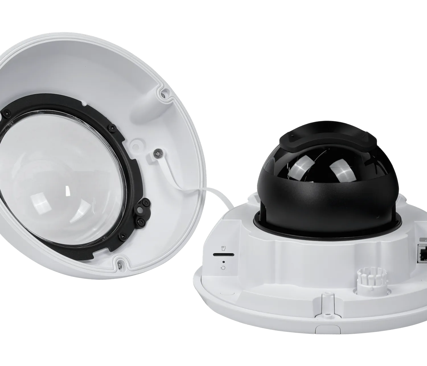 UI Blanco Domo 2,36x IR40m 8MP AI 1-1000 114º IP66 IK10 Mic req-PoE+ 1