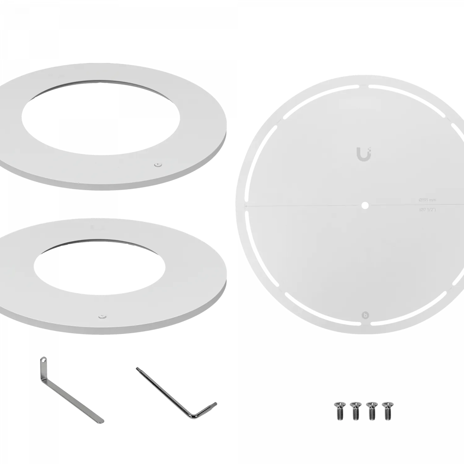 Soporte Empotrado Ubiquiti UACC-G6-DOME-FM Blanco para G6-Dome 9