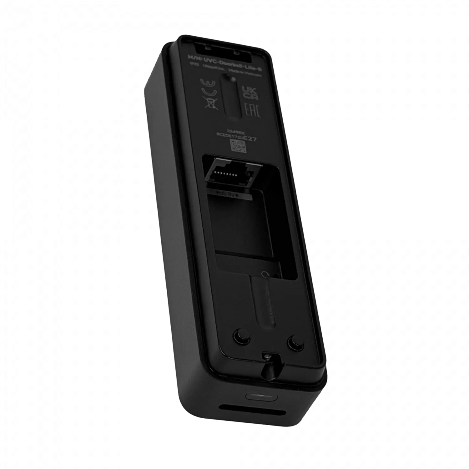 UBIQUITI Negro Timbre 5MP Audio/Mic 1-100 PoE IPX5 IR5m Protect 1