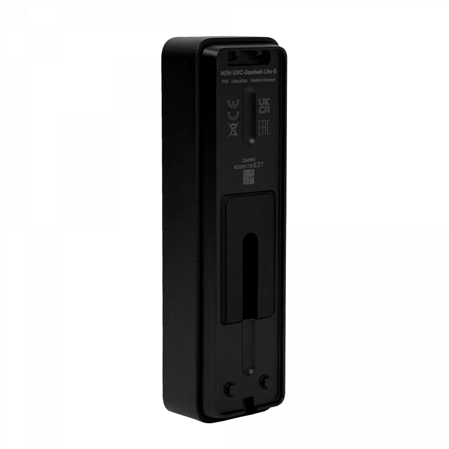 UBIQUITI Negro Timbre 5MP Audio/Mic 1-100 PoE IPX5 IR5m Protect 7