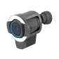 UI Negro p/UVC-G6-Pro-Bullet Extensor LED600lm 40mt Exterior IPX5 15W - Miniatura 2