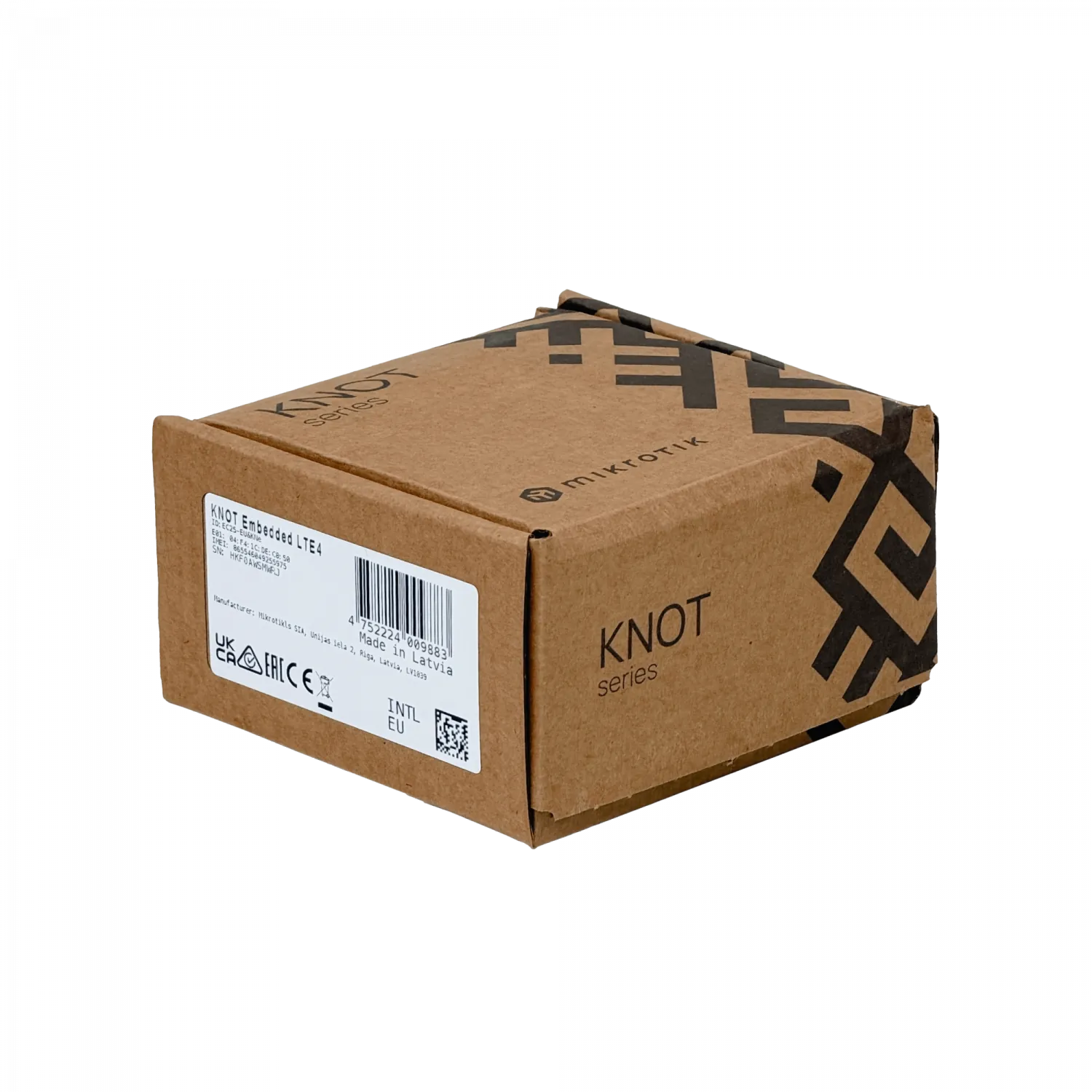 MIKROTIK 1-1000(PoE-in) LTE4 1 Sim/eSim Bluetooth5.1 Riel Din inc-5V 4