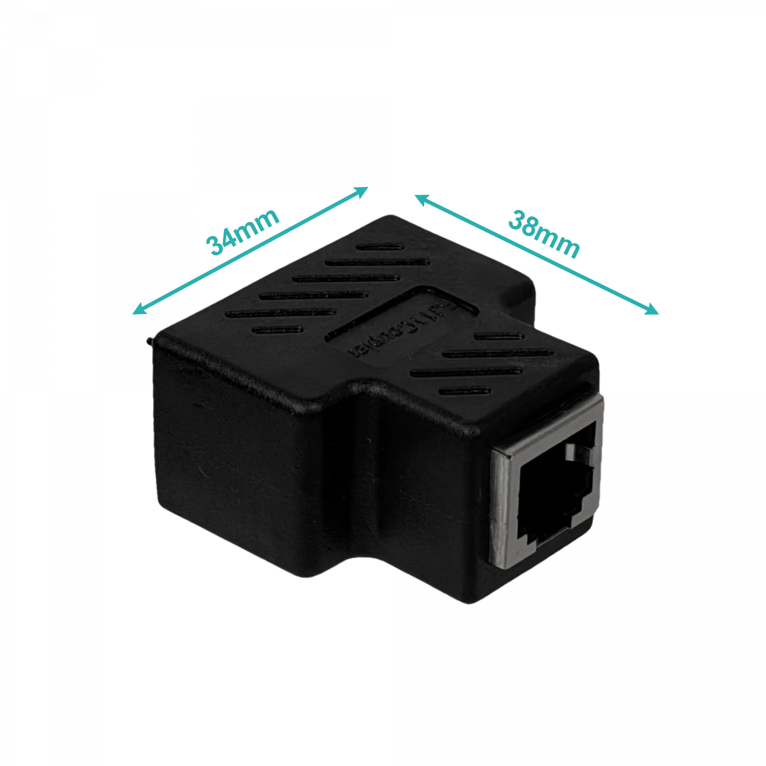 Adaptador Hembra de Red Divisor de Cable 3-RJ11-H 6 pines 2