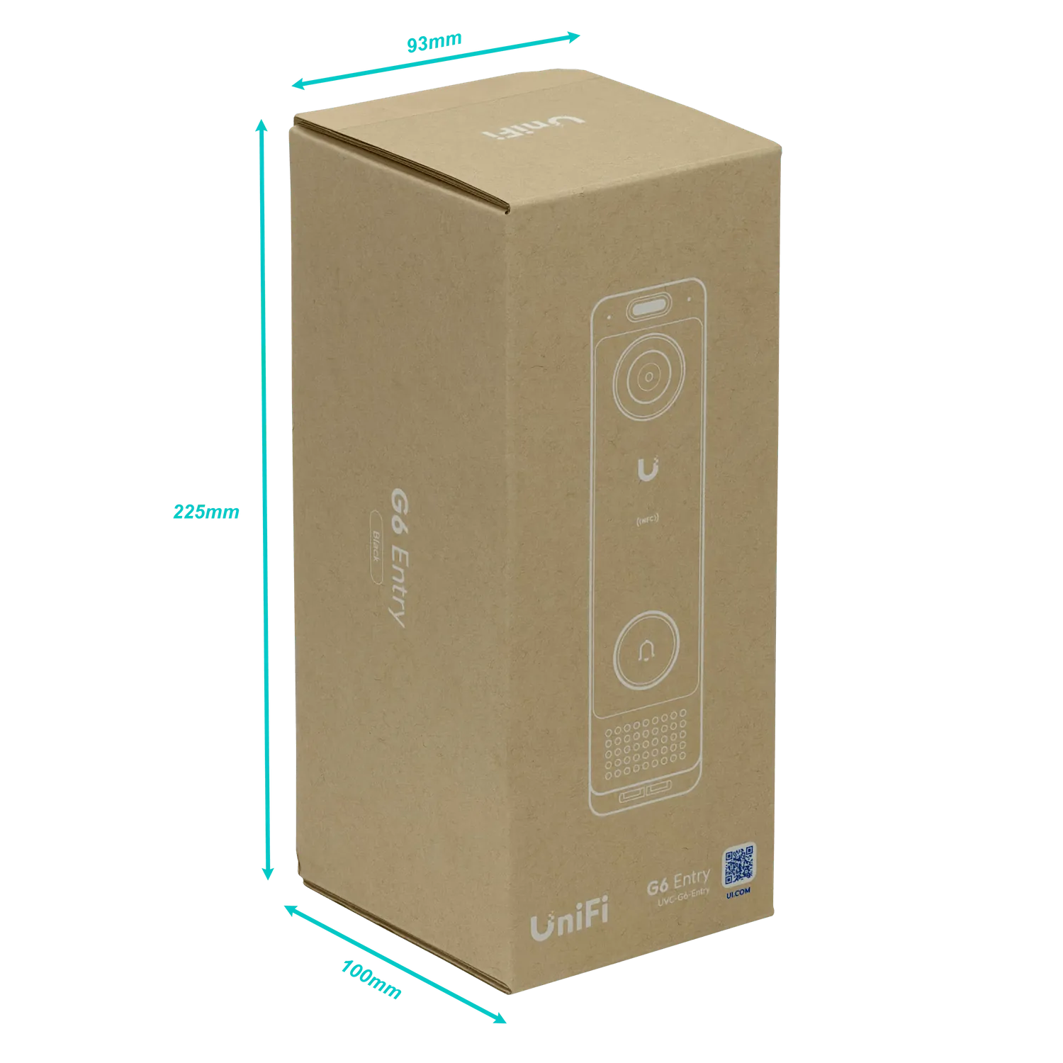 UBIQUITI Timbre+CCTV 5/8MP NFC 1-1000 2Camaras IK07 IP55 Wallet BLE4.1 1