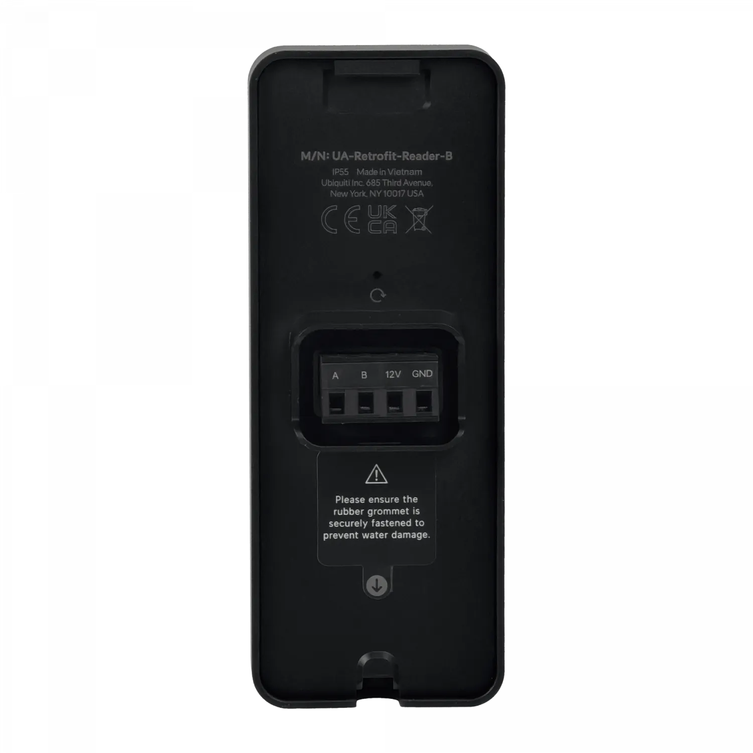 UI Negro Lector NFC TouchPass RS485 BLE 13,56MHz Req-12V OSDP Access 4