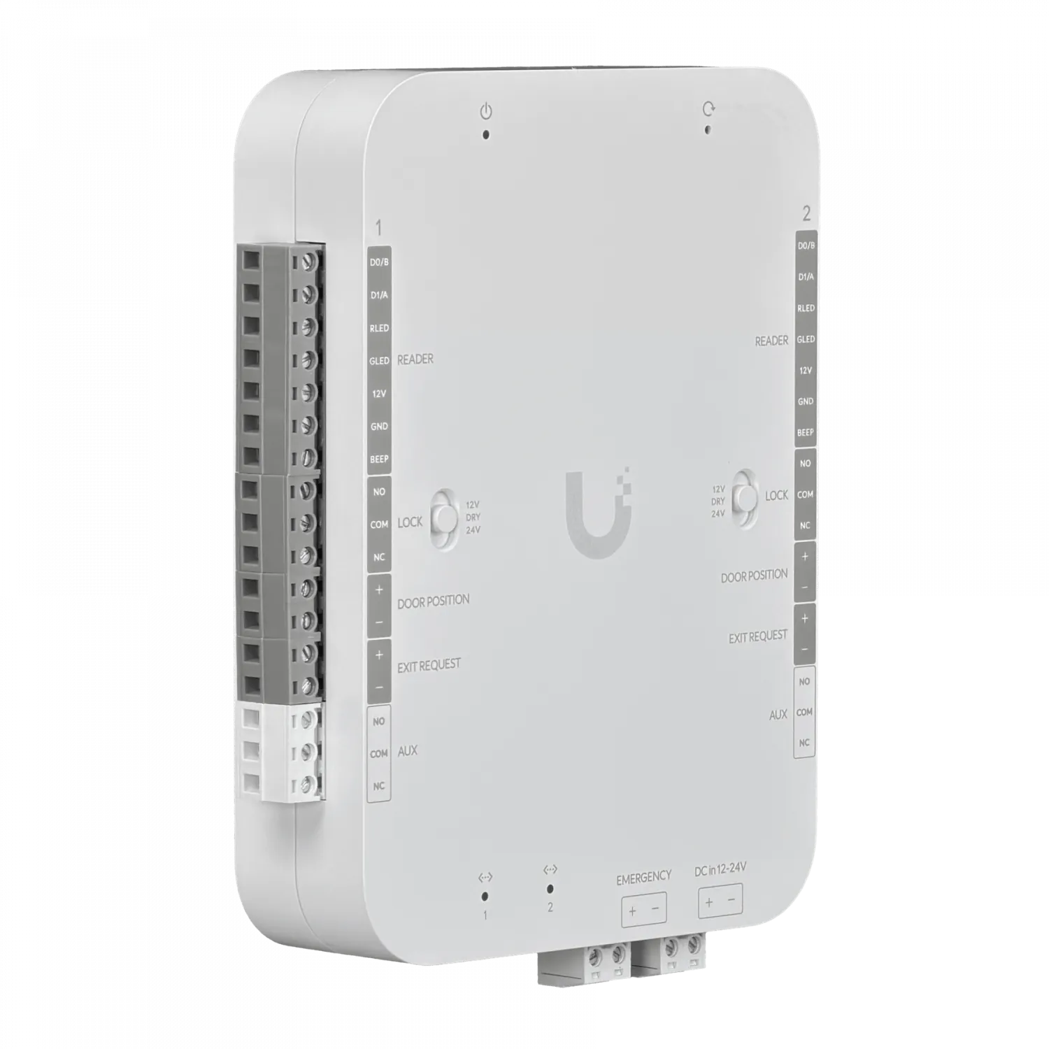 UBIQUITI Control 2 Puerta Wiegand 12/24V-Out 2-100 Riel Din req-12/24V 5