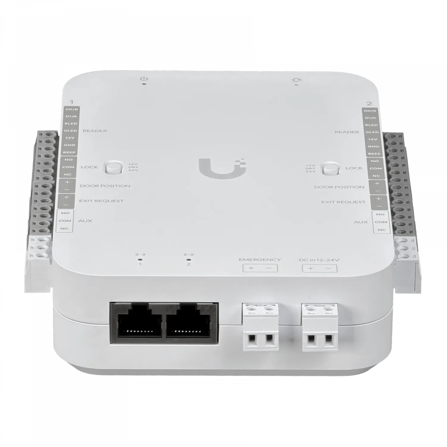 UBIQUITI Control 2 Puerta Wiegand 12/24V-Out 2-100 Riel Din req-12/24V 7
