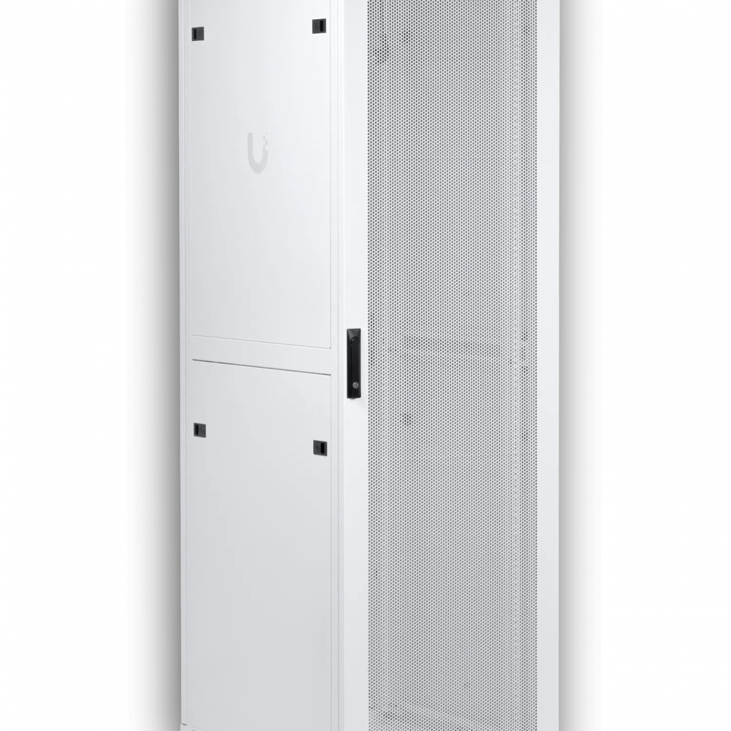 UBIQUITI Microperforada 42U 800mm 80cm Fondo Rack Blanco Ventilador 10
