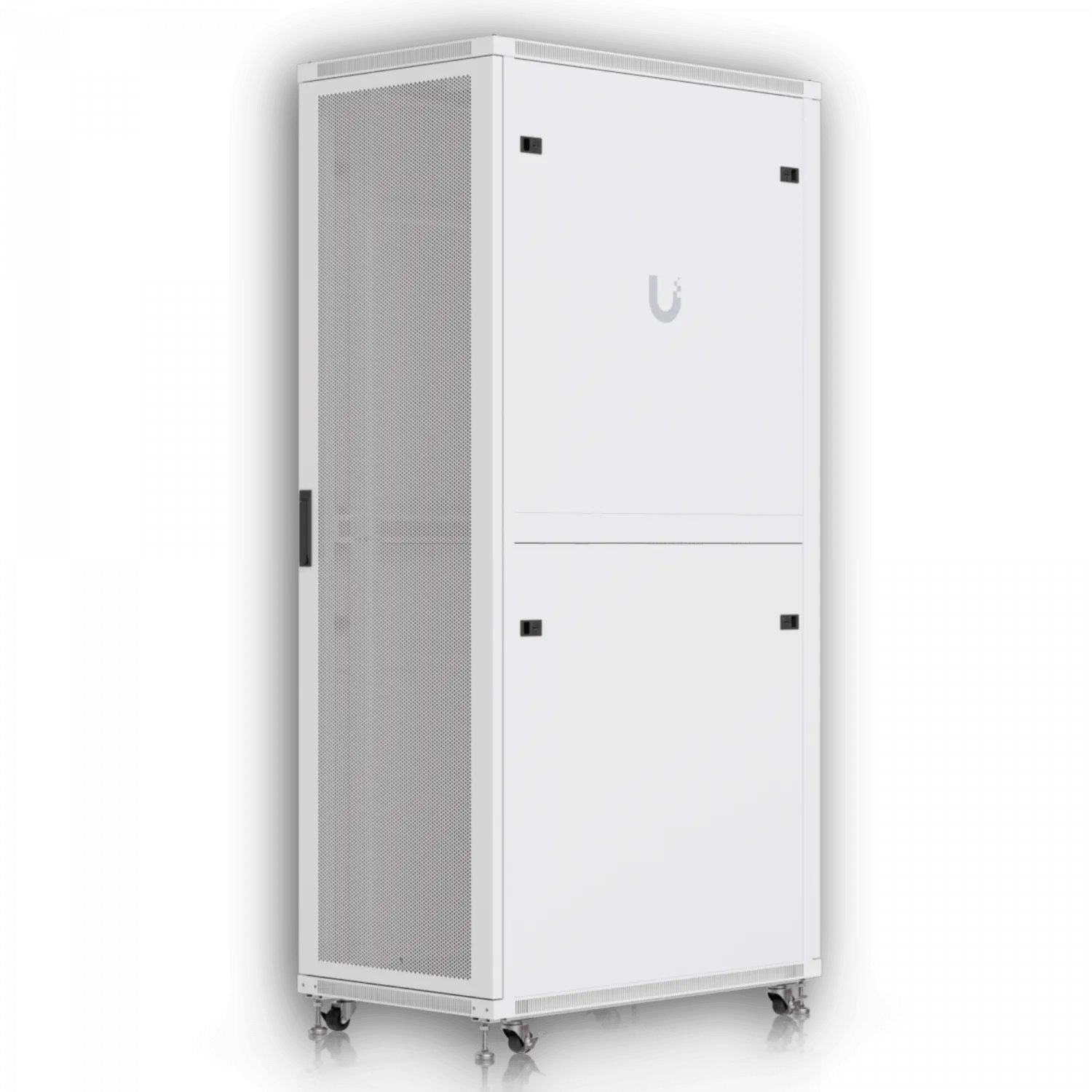 UBIQUITI Microperforada 42U 1000mm 100cm Fondo Rack Blanco Ventilador 5