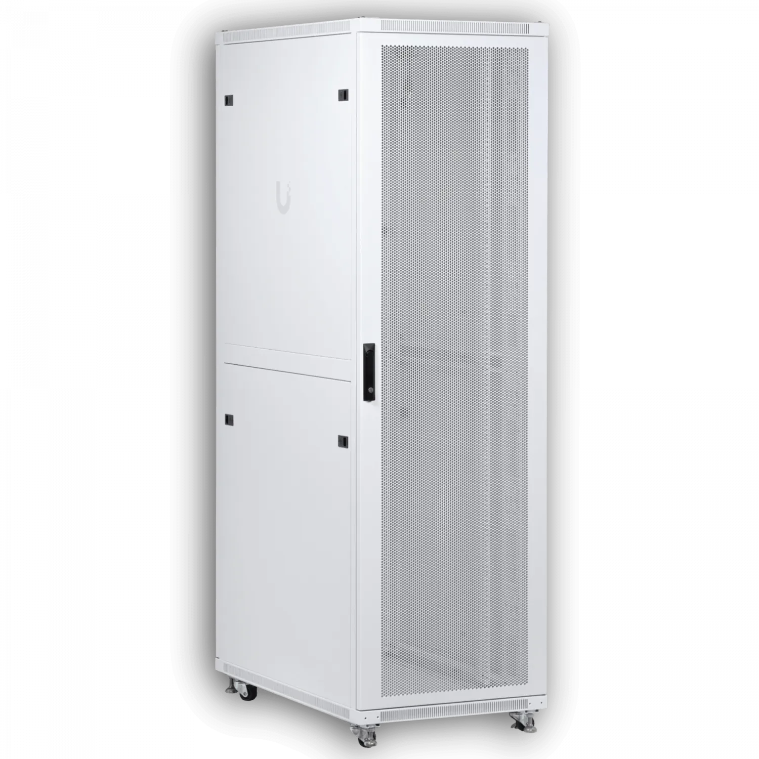 UBIQUITI Microperforada 42U 1000mm 100cm Fondo Rack Blanco Ventilador 8