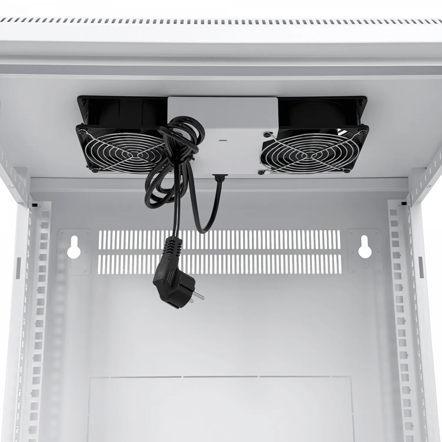 UBIQUITI Blanco 12U 45cm Fondo Microperforada Gabinete Rack Pared Muro 2