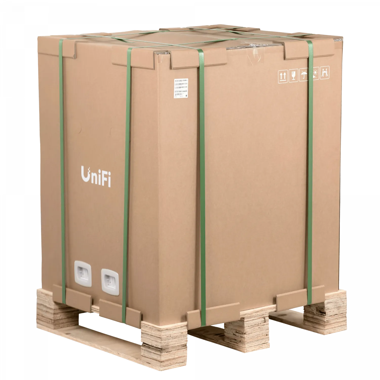 UBIQUITI Blanco 12U 45cm Fondo Microperforada Gabinete Rack Pared Muro 7